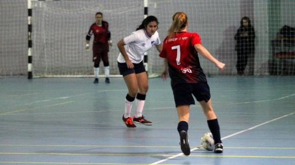 Futsal: Nacional vence a UTU y lidera el Campeonato Femenino.  Foto: Matías Pérez