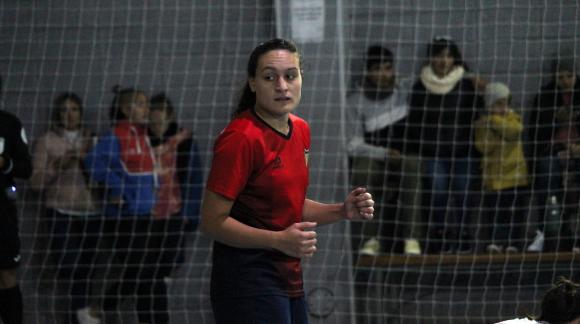 Futsal: Nacional vence a UTU y lidera el Campeonato Femenino.  Foto: Matías Pérez