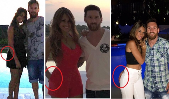 Y esa manito La obsesión de Messi con una parte del cuerpo de su novia Tvshow