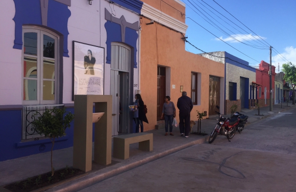 La Casa Museo de Juana, ubicada en Treinta y Tres 317, fue modificada. Foto: N. Araújo