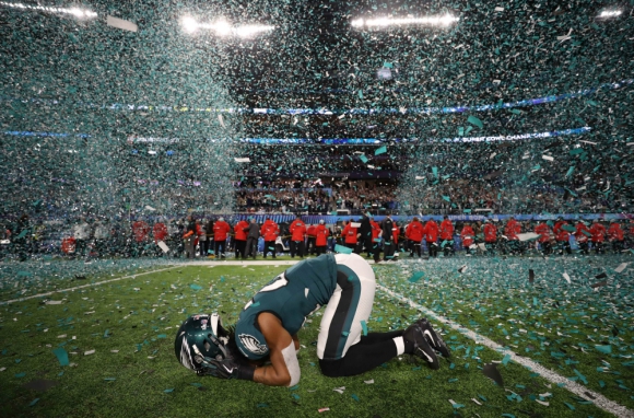 Las mejores imagenes del Super Bowl. Fotos: AFP y Reuters.