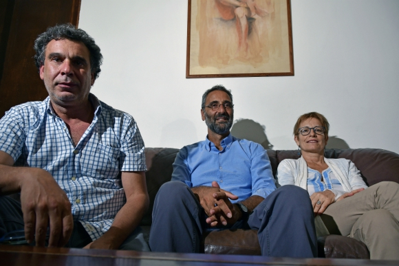 Filgueira, Martínez y Piedracueva, referentes de Eduy21. Foto: F. Ponzetto