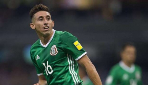 Héctor Herrera de México. Foto: AFP