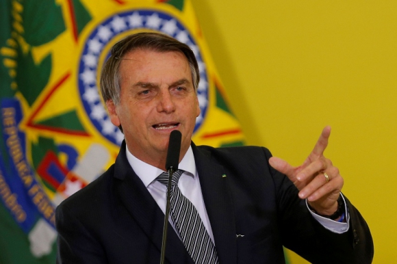 Jair Bolsonaro, presidente de Brasil. Foto: Reuters.