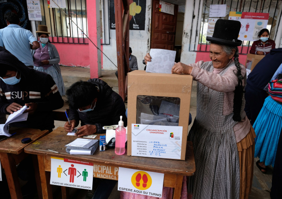 Elecciones en Bolivia. Foto: Reuters.