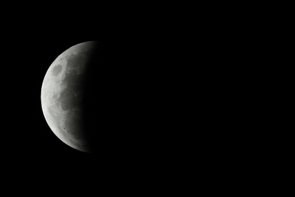 Eclipse lunar.  Photo: AFP