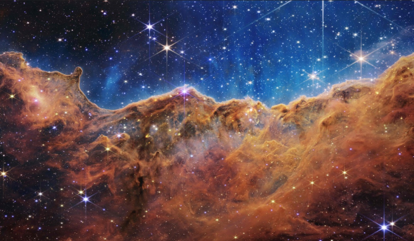 Imagen de la nebulosa Carina. Foto: AFP.