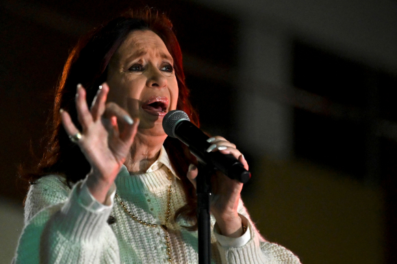 Cristina Kirchner.  Foto: AFP