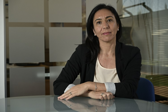 Laura Acuña, representante de la Cámara de Industrias ante la Comisión Nacional de Inclusión Laboral. Foto: Leonardo Mainé.