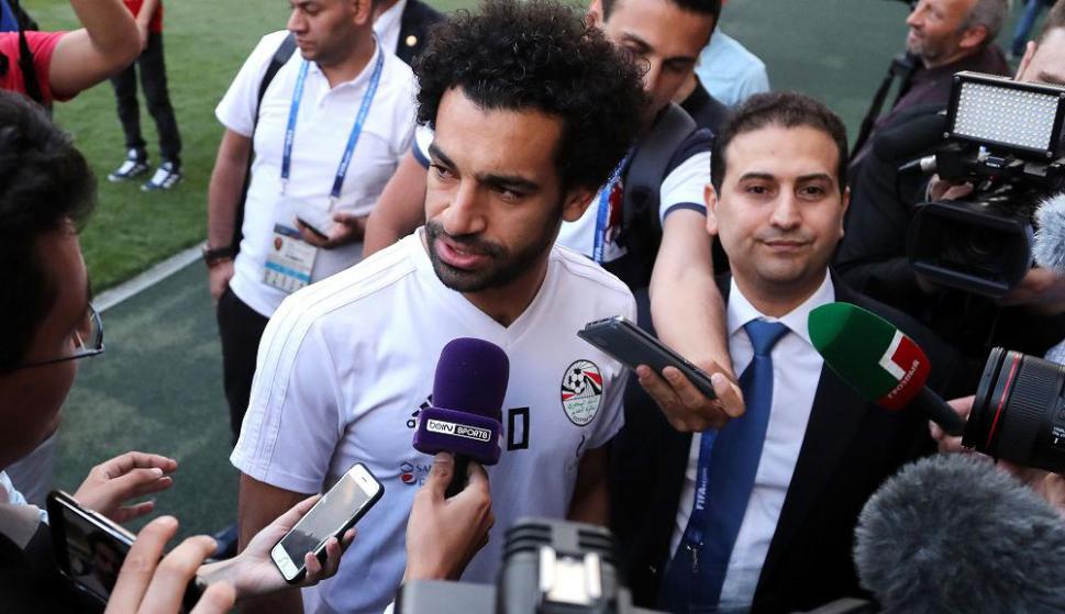 Mohamed Salah. Foto: AFP