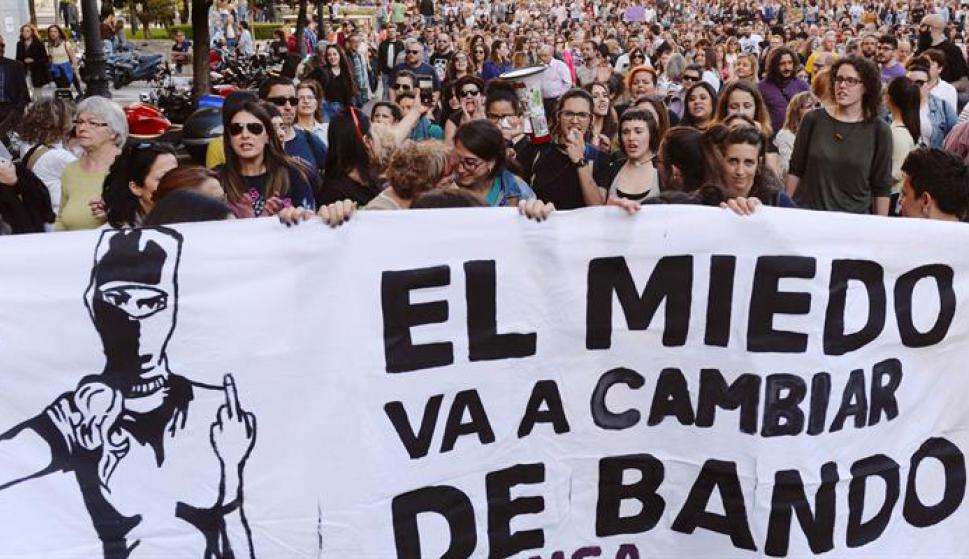 Protestas Por Condena De Abuso Sexual Y No Por Violación A Los Miembros De La Manada 2604