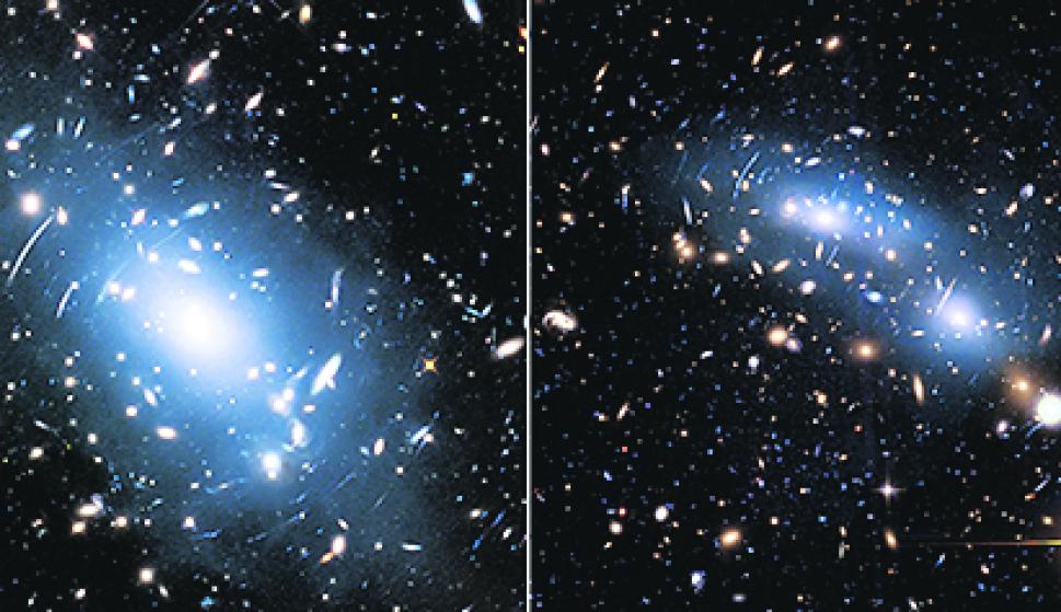 Los objetos más grandes del Universo chocarán entre sí