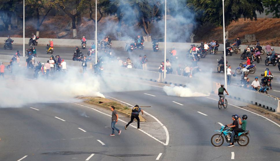 Manifestaciones en Venezuela. Foto: Reuters