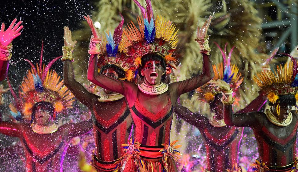 Carnaval de Río 2020. Foto: AFP