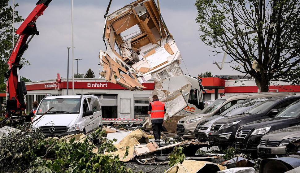 Storm in western Germany leaves one dead and 60 injured – 05/22/2022