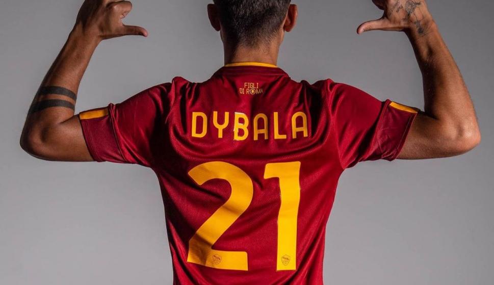 ¿Cuántas camisetas de Dybala vendio la Roma