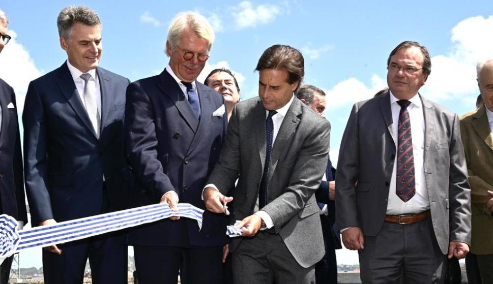 UPM inauguró su terminal; Lacalle aseguró que al país llega "cada vez más"  inversión - Información - 06/10/2022 - EL PAÍS Uruguay