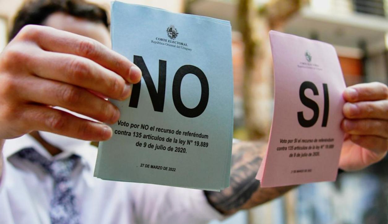 Cuántos votos debe recibir el &quot;SÍ&quot; para ganar el referéndum contra 135 artículos de la LUC? - Información - 18/02/2022 - EL PAÍS Uruguay