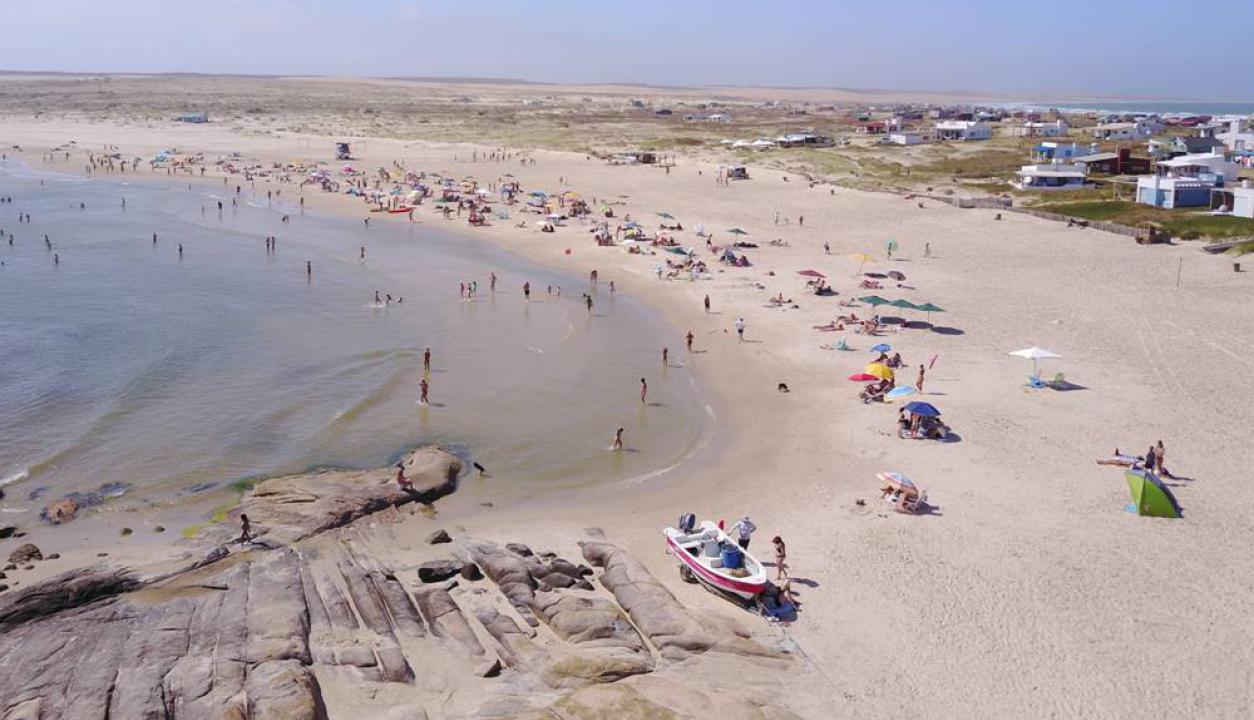 Cabo Polonio visto desde el aire. Foto: El País