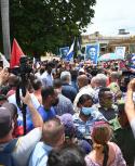 Manifestación en Cuba. Foto: AFP