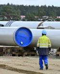 Construcción del gasoducto Nord Stream. Foto: AFP