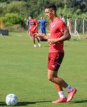 José Luis Rodríguez entrenando con Nacional