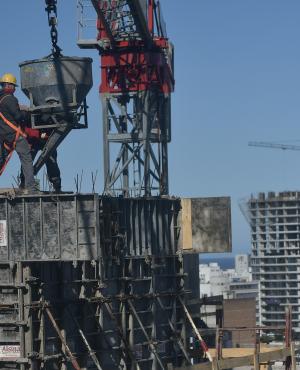 La construcción fue uno de los sectores que impulsó el crecimiento. Foto: Fernando Ponzetto