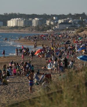 El 64% de los turistas que llegaron en enero fueron argentinos, seguido de brasileños (17%) y argentinos (4%). Foto: Ricardo Figueredo