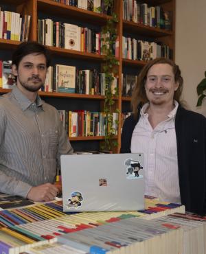 Cofundadores. Martín Ayala y Sebastián Musso, crearon la startup junto a su   tercer socio, Rodrigo González.