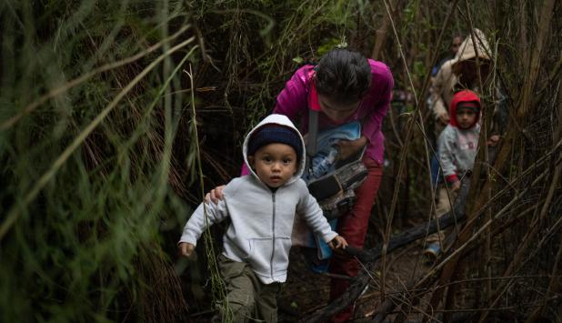 Migrantes de honduras. Foto: reuters