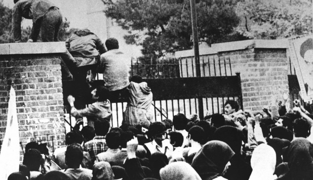 Secuestro de embajada de Estados Unidos en Teheran. Foto: Archivo El País